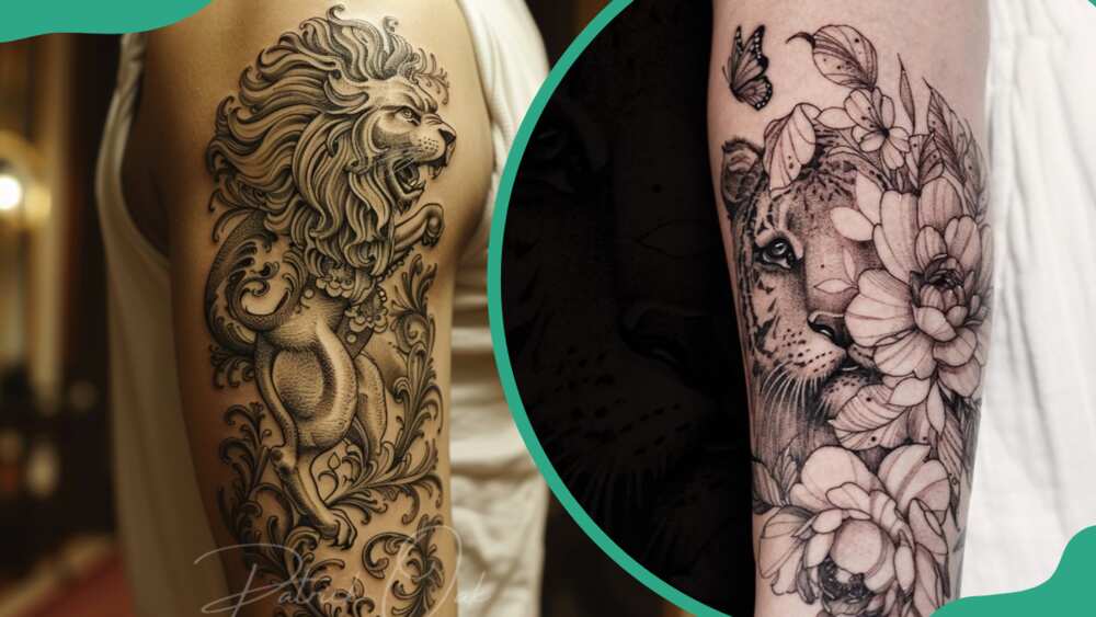 Lion tattoos