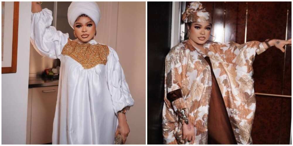 Photos of Bobrisky.