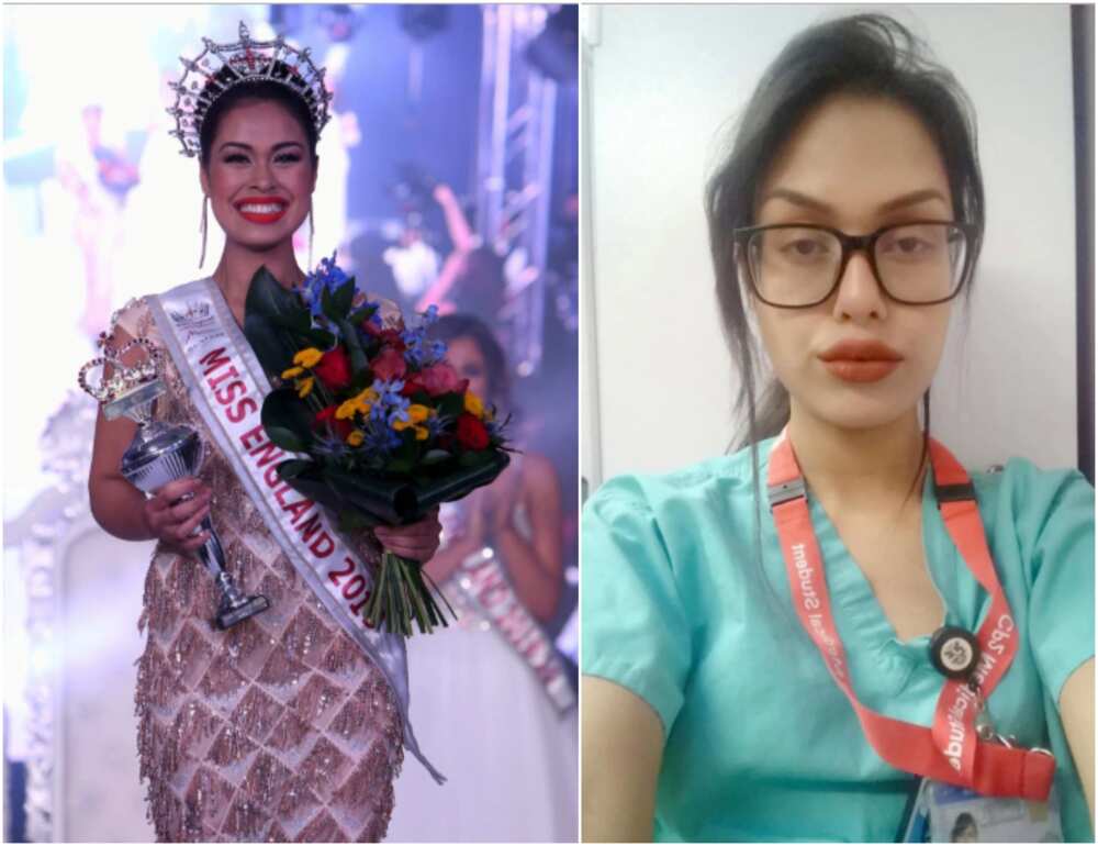 Miss England: Newly-crowned queen dumps tiara hours after for stethoscope