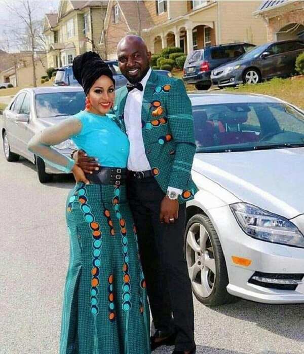 African fashion style for couples