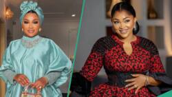 Mercy Aigbe dazzles fans with polka dot outfit, gives wardrobe inspiration: "Queen of fashion"