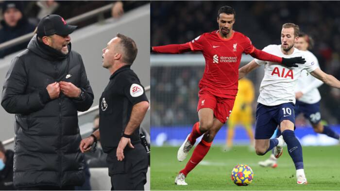 Angry Jurgen Klopp ‘attacks’ referee following Liverpool's Premier League draw with Tottenham