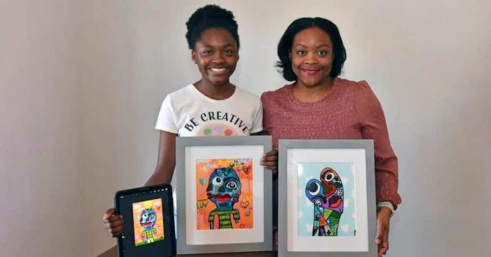 Talented girl earns $10,000 selling digital art as NFTS.