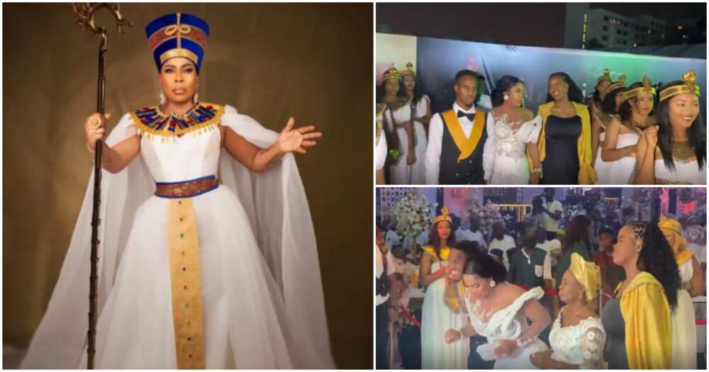 Fathia Balogun makes cool entrance at birthday. Fathia Balogun makes cool entrance at birthday.