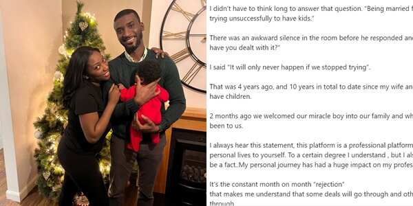 Cheering Story: Ghanaian Couple Finally Welcomes First Child After 10 Years of Childlessness