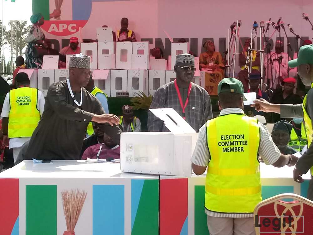 APC presidential primary, 2023 election, Tukur Buratai, Election committee, Eagles Square APC presidential primary, 2023 election, Tukur Buratai, Election committee, Eagles Square