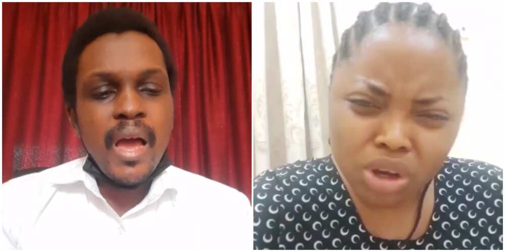 Don’t ever call yourself my father, Juliana ‘Toyo Baby’ Olayode bashes Pastor Timi Adigun