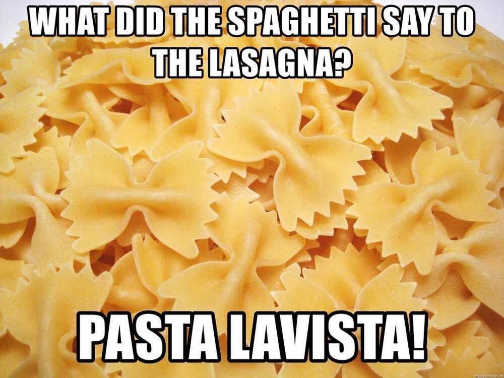 Spaghetti puns Spaghetti puns
