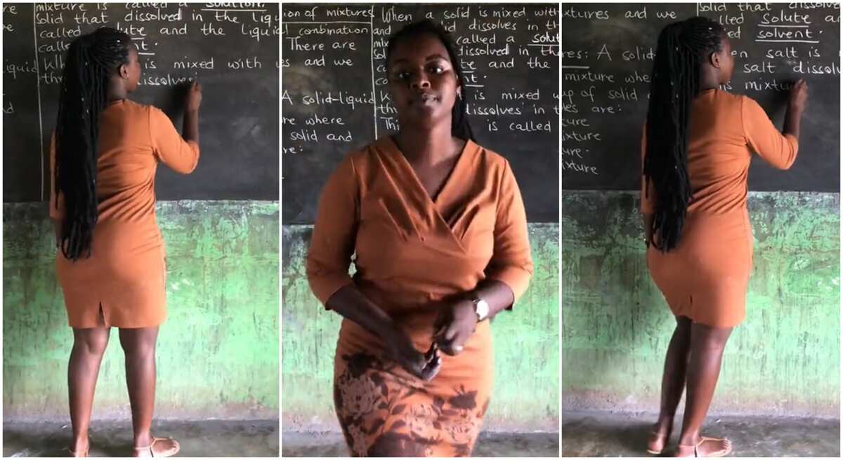 Video: This teacher is so beautiful, check out her amazing handwriting