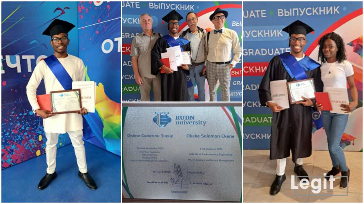 How young man Okeke Solomon from Anambra became the pride of Nigeria in Russian with 5.0 CGPA