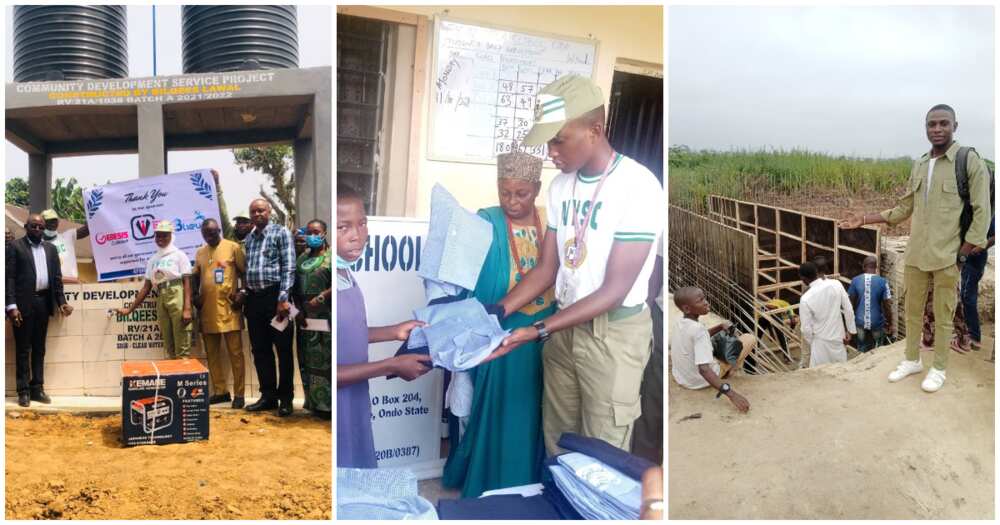 3 kind NYSC corps members who made people in abandoned communities smile again 3 kind NYSC corps members who made people in abandoned communities smile again