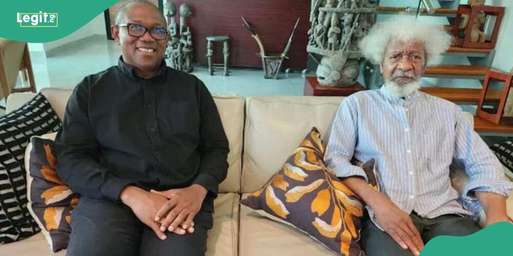 Wole Soyinka commends Peter Obi for doing something remarkable