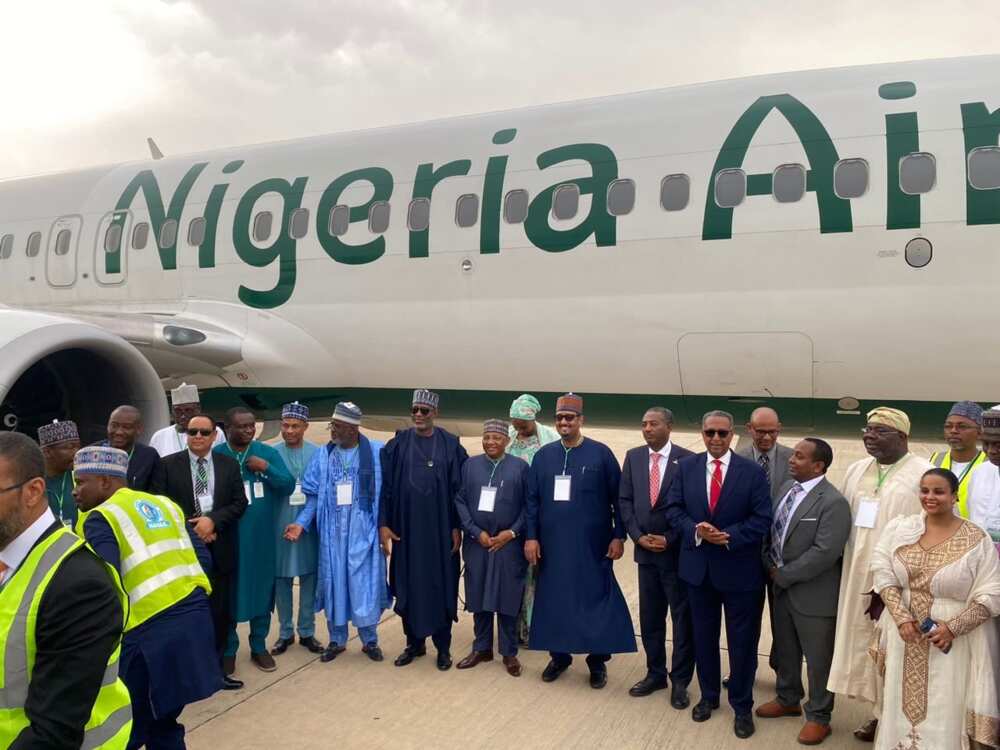 Nigeria Air aircraft