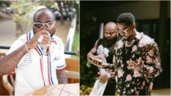 "Baba don dey find remix again": Mixed reactions as Davido vibes to Kizz Daniel's new song Odo Cough in video