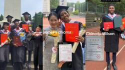 "You made us proud": 5 intelligent Nigerian students bag excellence award in Chinese university, video emerges