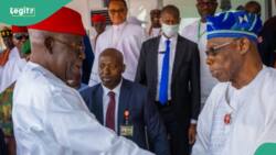 Tinubu, Obasanjo meet in Imo first time since 2023 elections, photo emerges