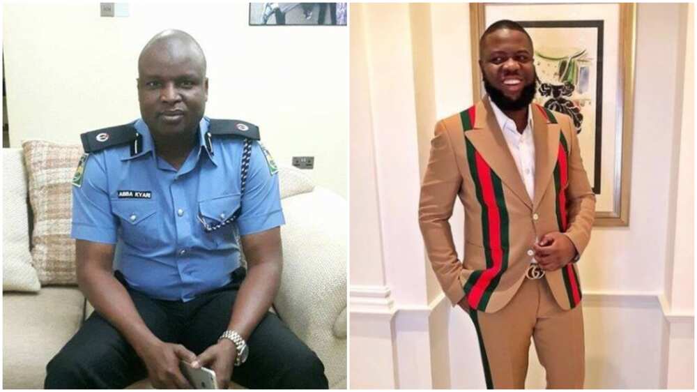 Photos of DCP Kyari and Hushpuppi