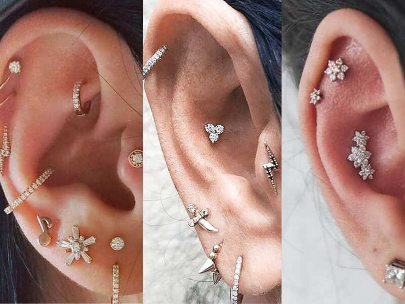 Conch Piercing a guide to pain, healing, aftercare, inner vs outer