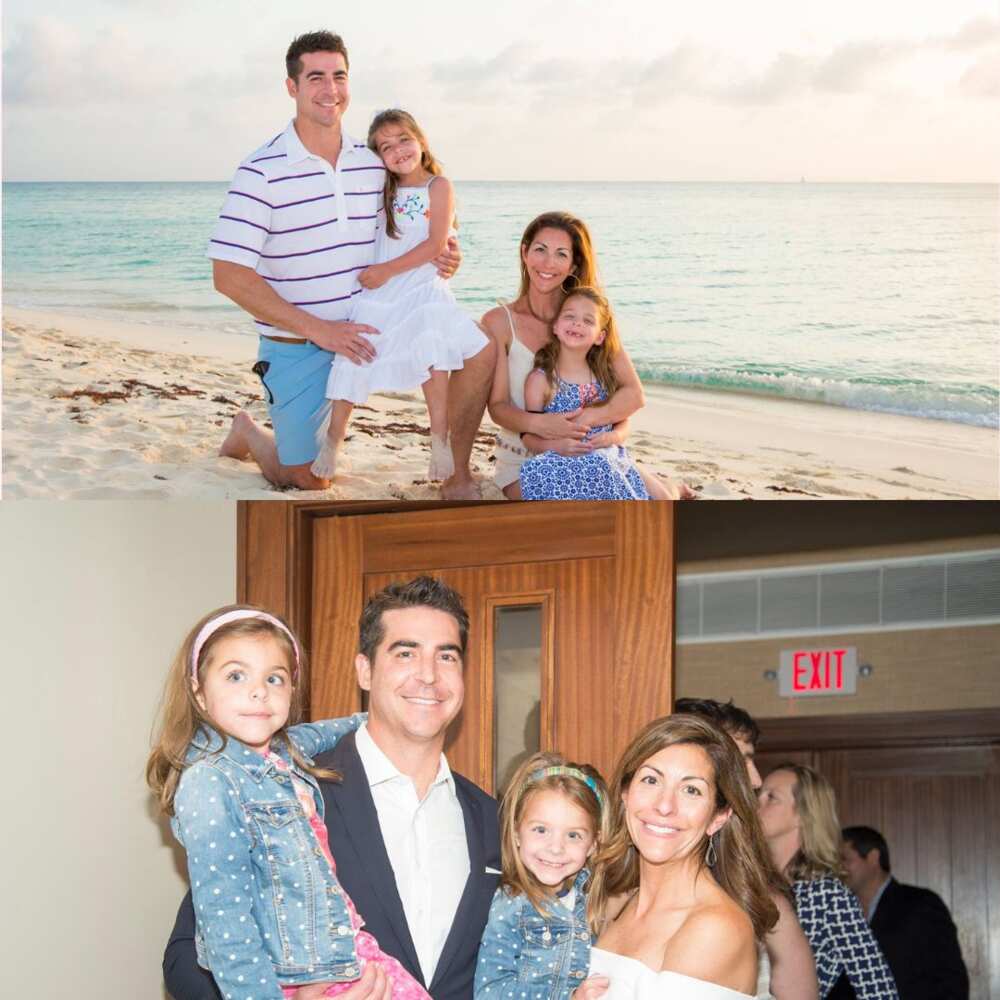 Who is the mother of Jesse Watters' twin daughters?