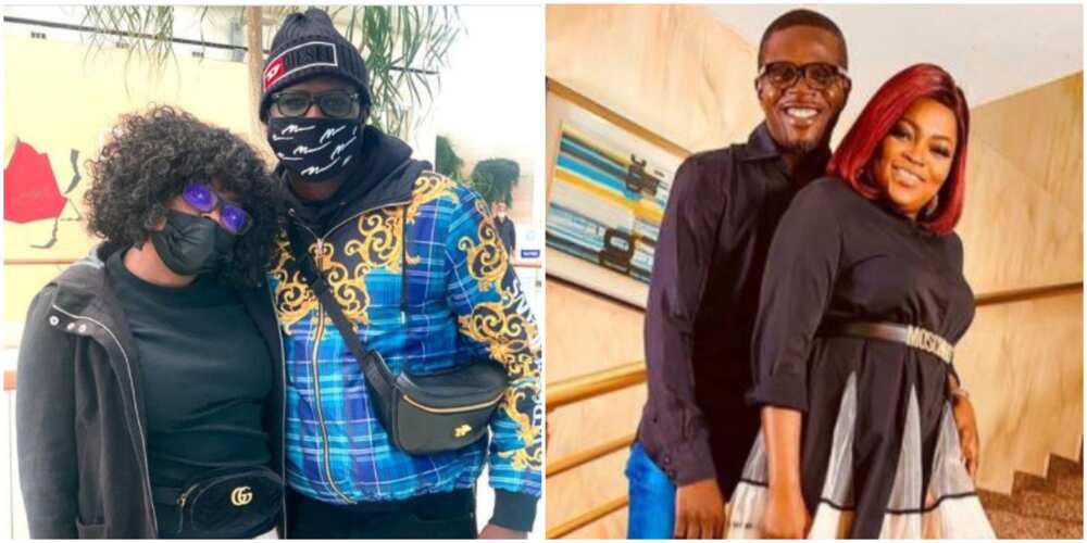 My boo and I: Funke Akindele says as she and hubby vacation in Turkey My boo and I: Funke Akindele says as she and hubby vacation in Turkey
