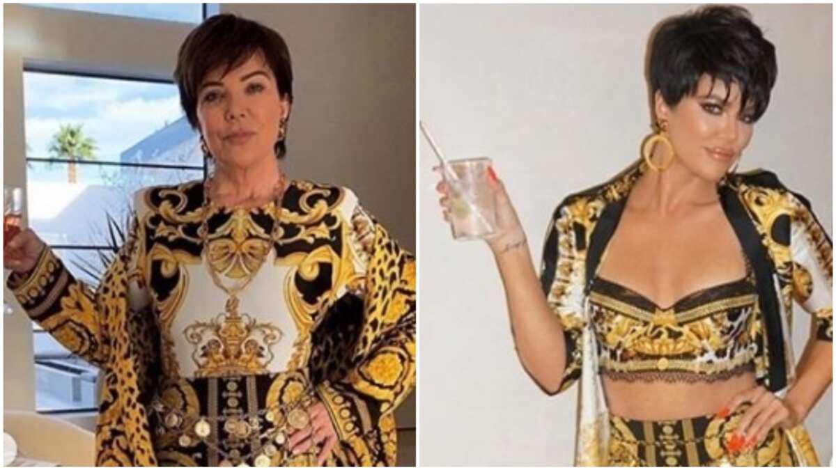 Khloe Kardashian Dresses Up Like Mum Kris Jenner In New Photos