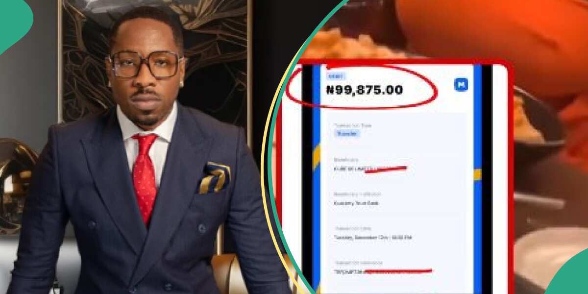 See the amount of money BBN Ike spent on buying food for lover Cee C (video)