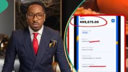 "Make I bend if I spend dat on food": BBN Ike shares receipt of over N99k spent on dining with Cee C