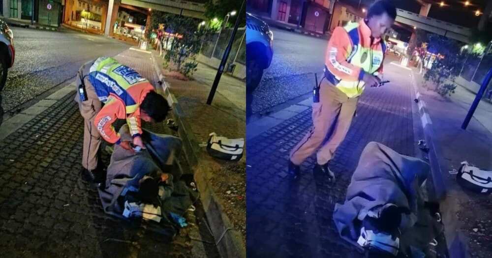 Metro cop helps mother in labour deliver baby on pavement Metro cop helps mother in labour deliver baby on pavement