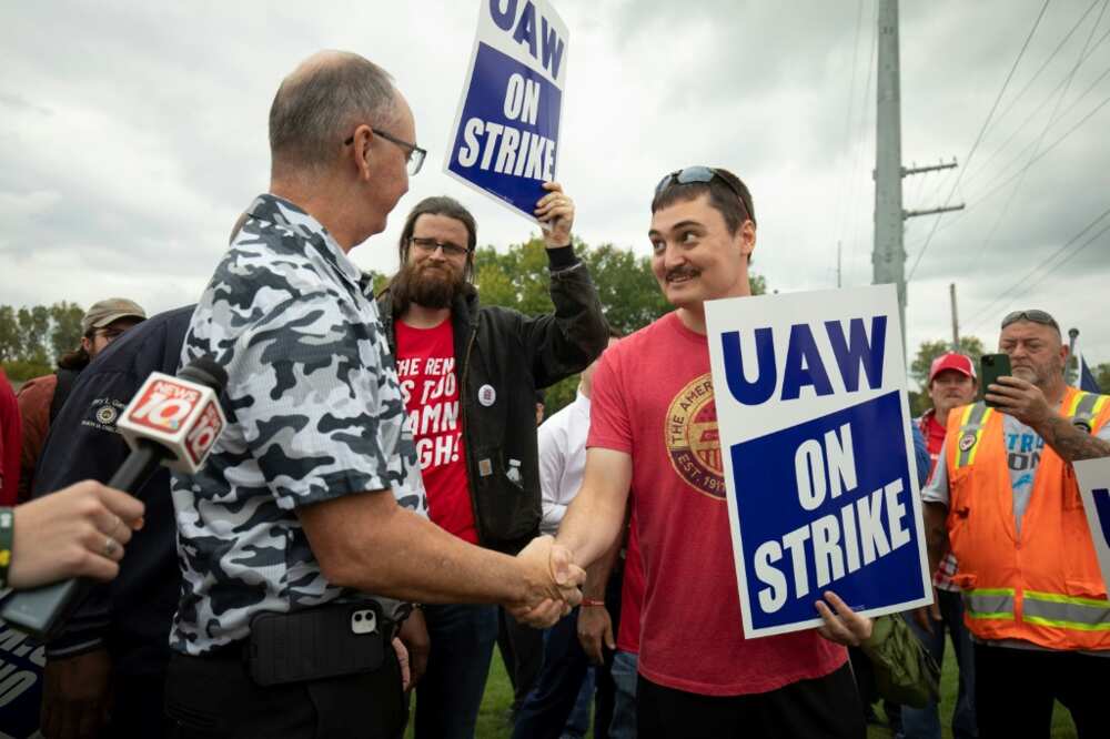 Workers at General Motors approved a tentative agreement following a six-week strike earlier this fall Workers at General Motors approved a tentative agreement following a six-week strike earlier this fall