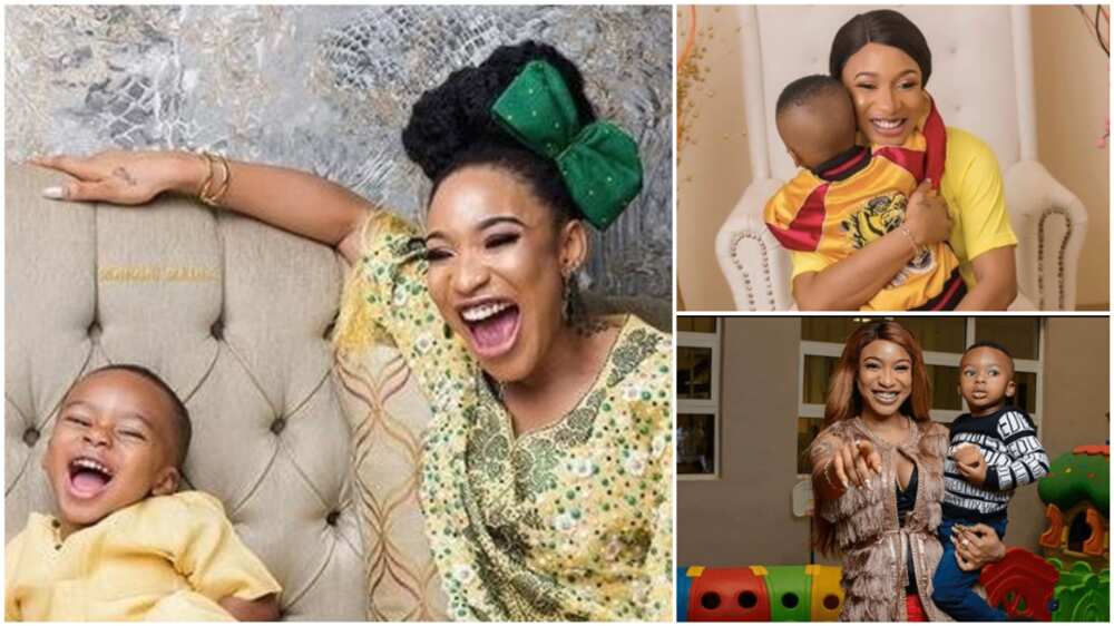 2020 Father's Day: Tonto Dikeh appreciates her parenting skill