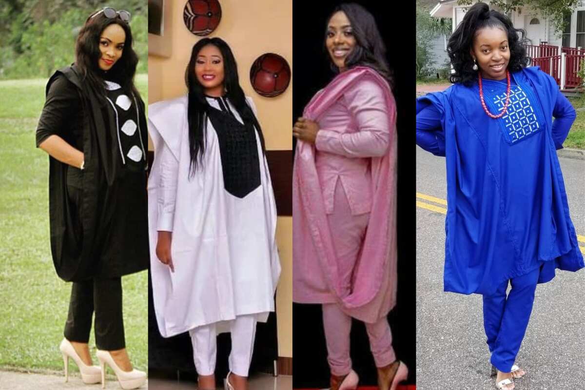 Agbada styles for discount women