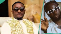 "Mr man, go and look for your father": Emeka Ike blasts alleged son who left school for music