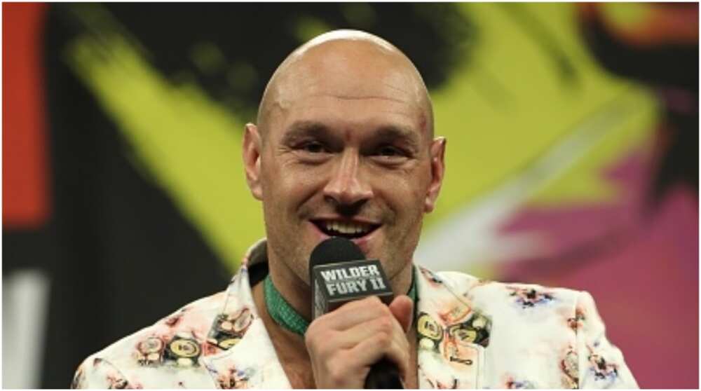 Tyson Fury reveals why he is on holiday drinking 'up to 12 pints a day' and has stopped training