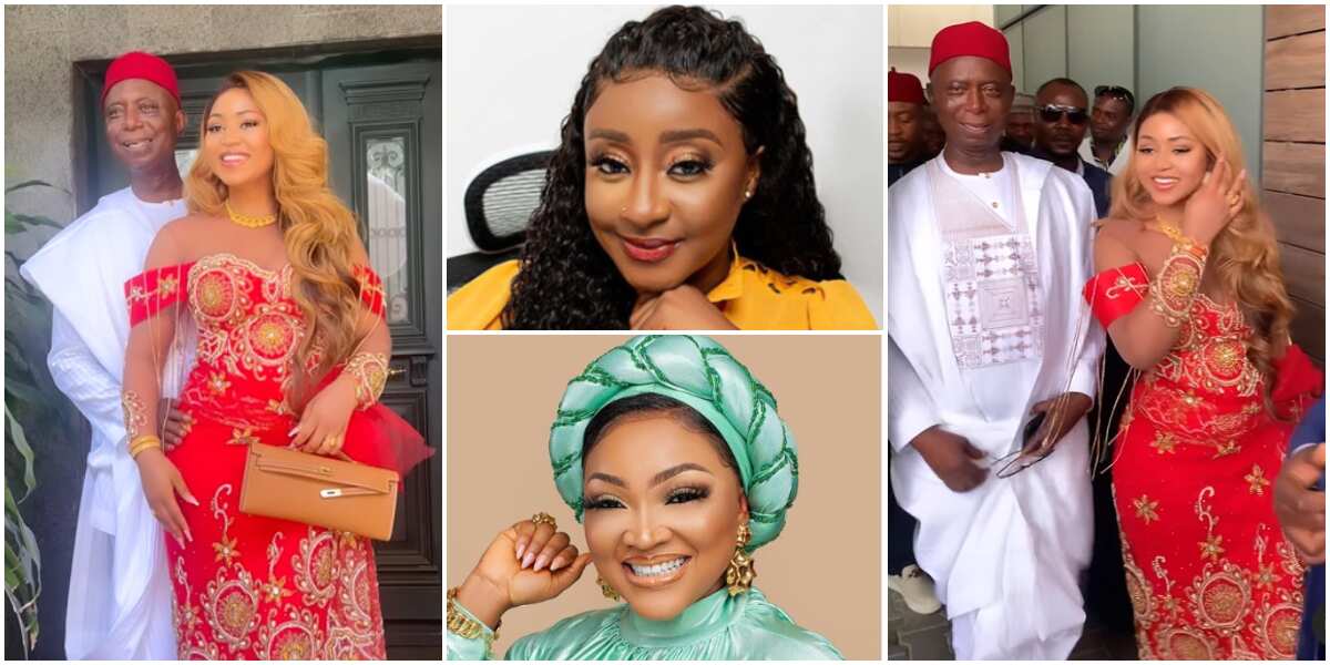 Regina Daniels and Husband Ned Nwoko Dress Like Newlyweds to Mark His ...