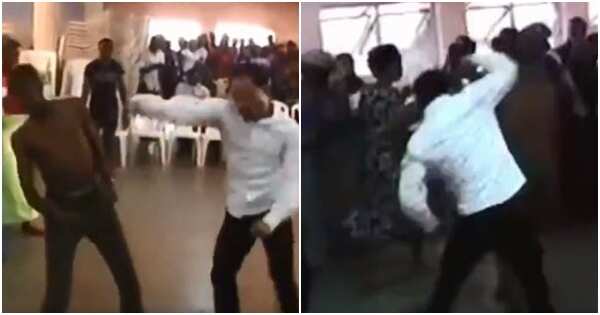 Singer Samklef mocks pastor after fighting karate with evil spirit during deliverance session