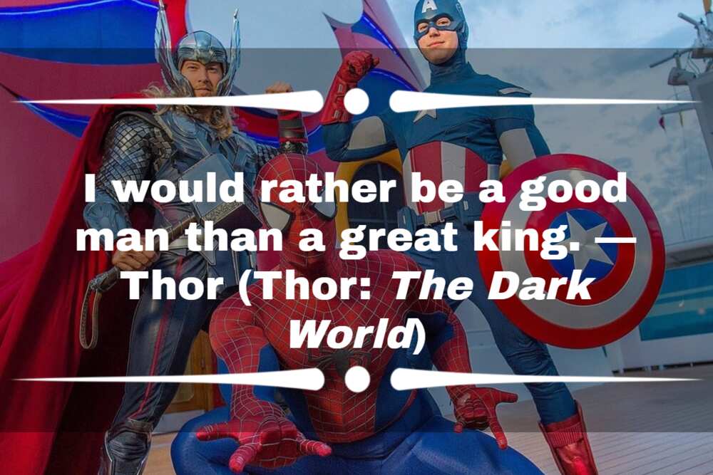 Marvel quotes