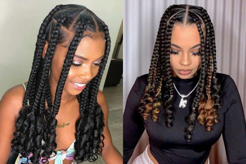 Top 60 goddess braids styles for 2024 for trendy ladies (pictures) 