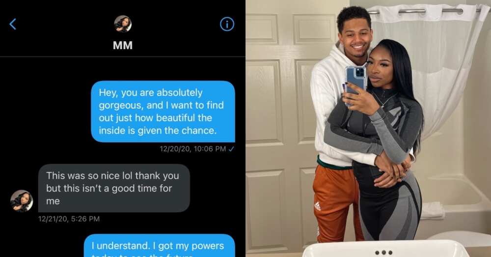Man proposes to lady with 1st DM message & gets her; Twitter users note his strategy