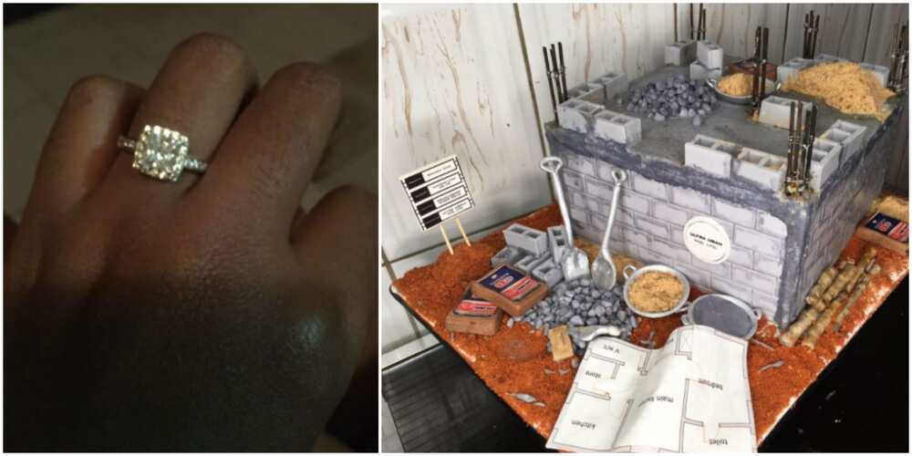 Nigerian architect proposes to baker after ordering viral construction site cake (photos) Nigerian architect proposes to baker after ordering viral construction site cake (photos)
