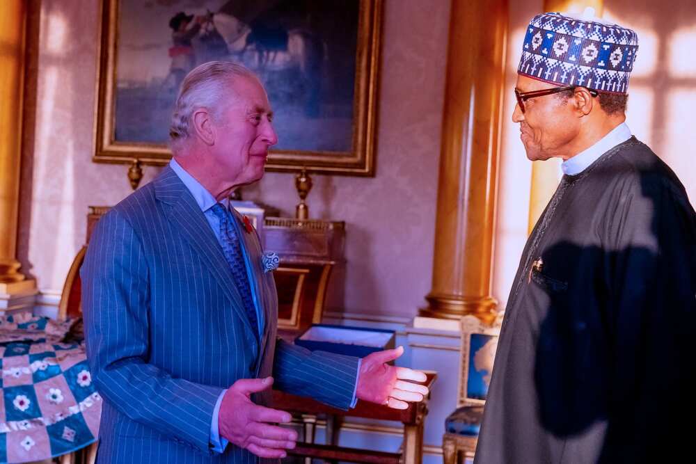 President Buhari/His Royal Majesty King Charles III/ Buckingham Palace, UK