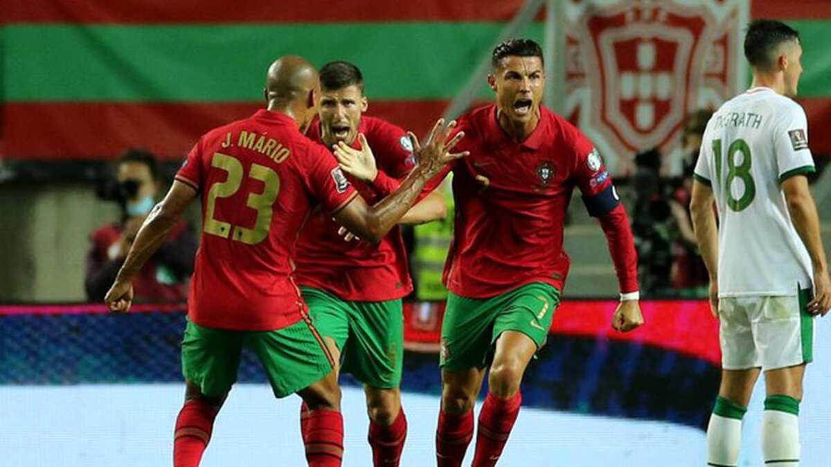 Ronaldo sets new record, becomes all-time men's international top scorer with brace for Portugal against Ireland