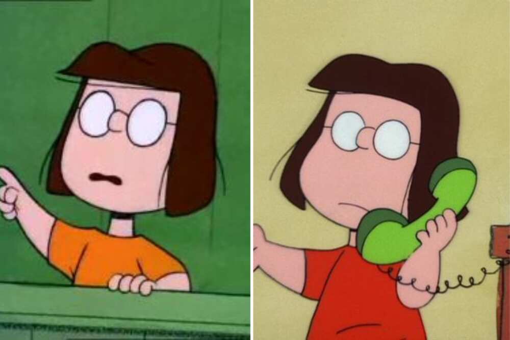 Funny characters with glasses Funny characters with glasses