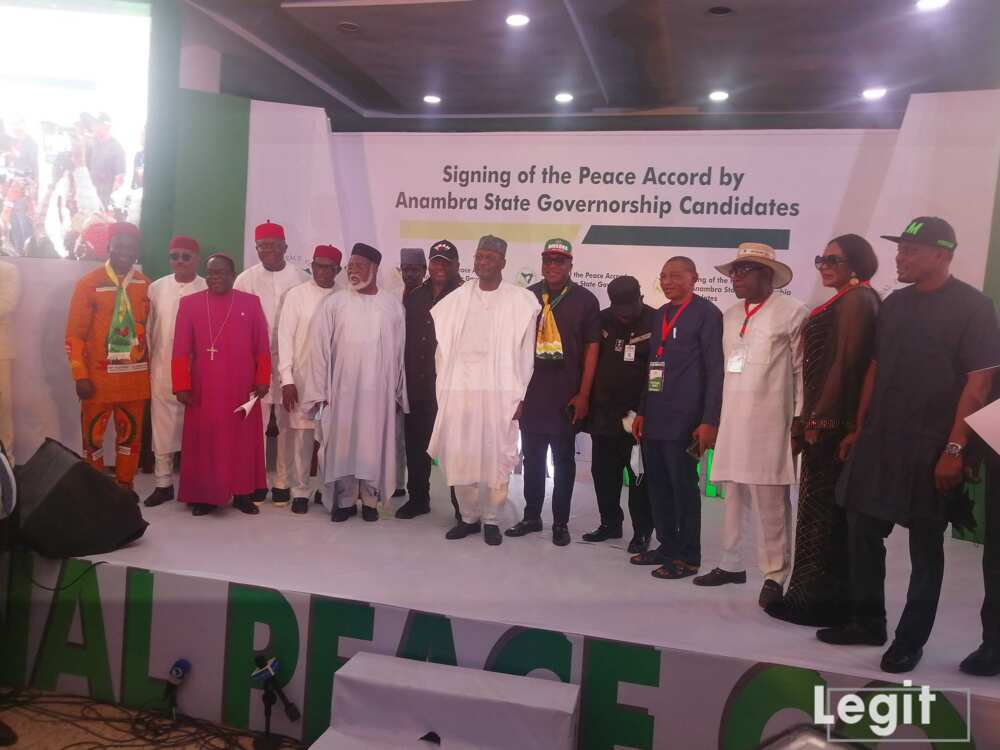 LIVE UPDATES: Anambra Governorship Election Candidates Unite to Sign Peace Accord in Awka