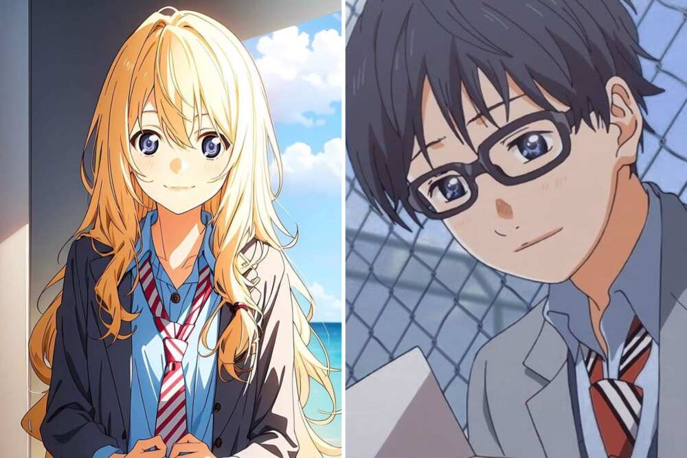 Shigatsu Wa Kimi No Uso Miyazono Kaori Arima Kousei Manga Matte