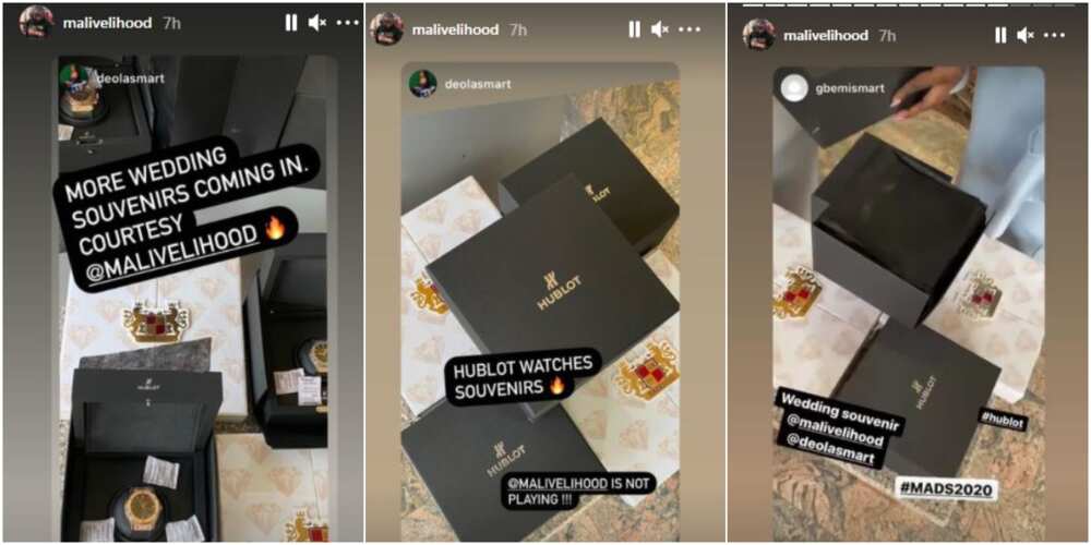 Jeweller Malivelihood to share Hublot wristwatches as souvenirs on his wedding day (photos)