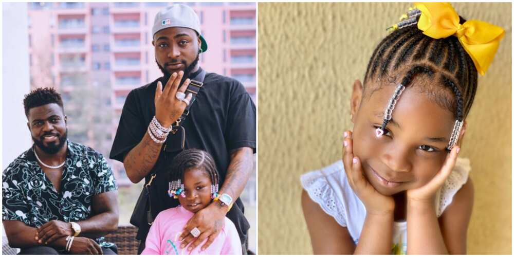 Davido Goes All Out for Daughter Imade, Buys Customised Pendant Worth Millions for Her Davido Goes All Out for Daughter Imade, Buys Customised Pendant Worth Millions for Her