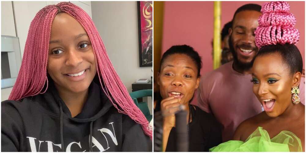 Kiddwaya and DJ Cuppy Kiddwaya and DJ Cuppy