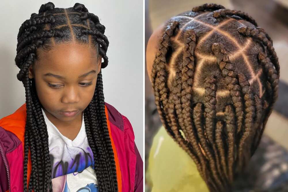 Lemonade braids for kids: Cutest hairstyles for your little one