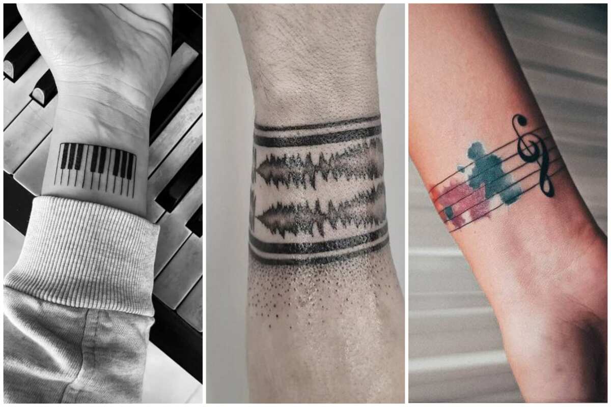 52 Best Small Music Tattoos and Designs | Music tattoo designs, Music  tattoos, Small music tattoos