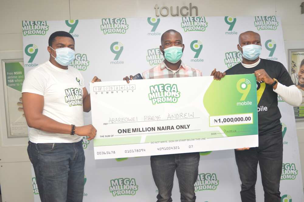 9mobile reinforces customer confidence with Mega Millions Promo in Port Harcourt